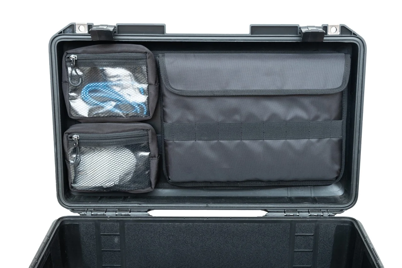 Laptop 13-14" Lid Organizer with Pouches for Peli Air 1535 Peli 1510 - Image 10