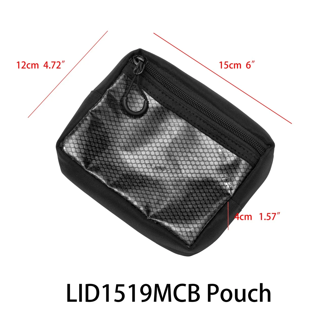 Laptop 13-14" Lid Organizer with Pouches for Peli Air 1535 Peli 1510 - Image 5