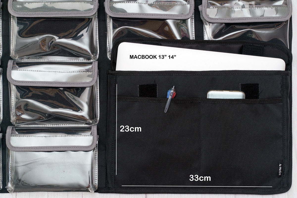 Laptop 13" and Pocket Lid Organizer for Peli Air 1615 - Image 6