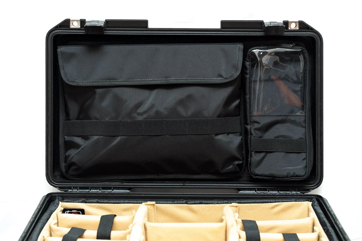 Laptop 14-16" Lid Organizer for Peli Air 1535 Peli 1510 with Pocket - Image 3