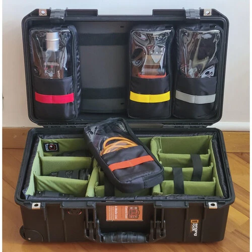 Lid 4 Pouch Mesh Organizer for Peli Air 1535 Peli 1510 Storm im2500 - Image 4