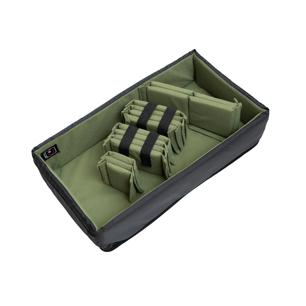 Peli 1535 Padded Divider Set - Green Organizer