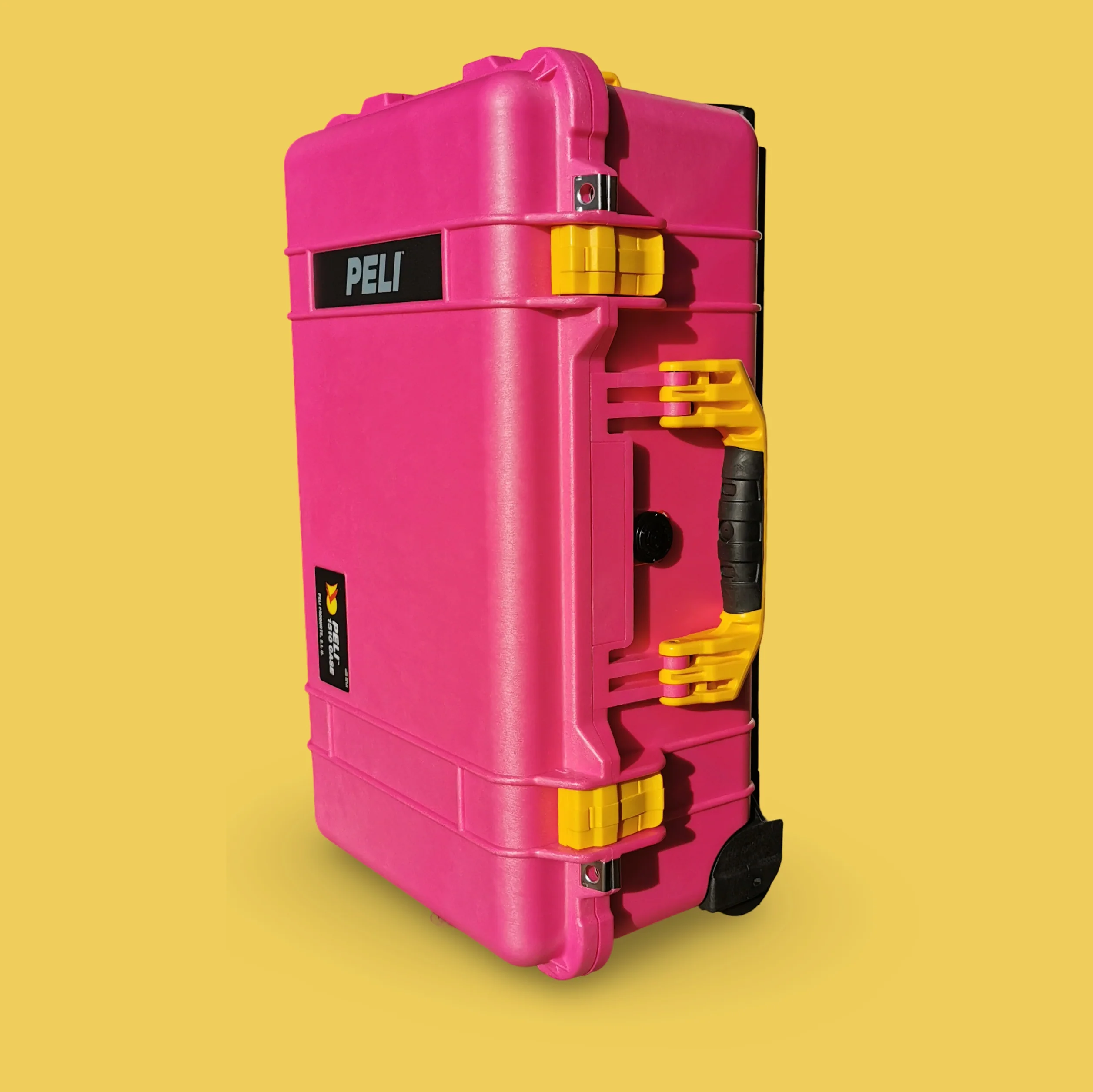 Peli Color 1510 Protector Carry-On Case Pink and Yellow - Image 3