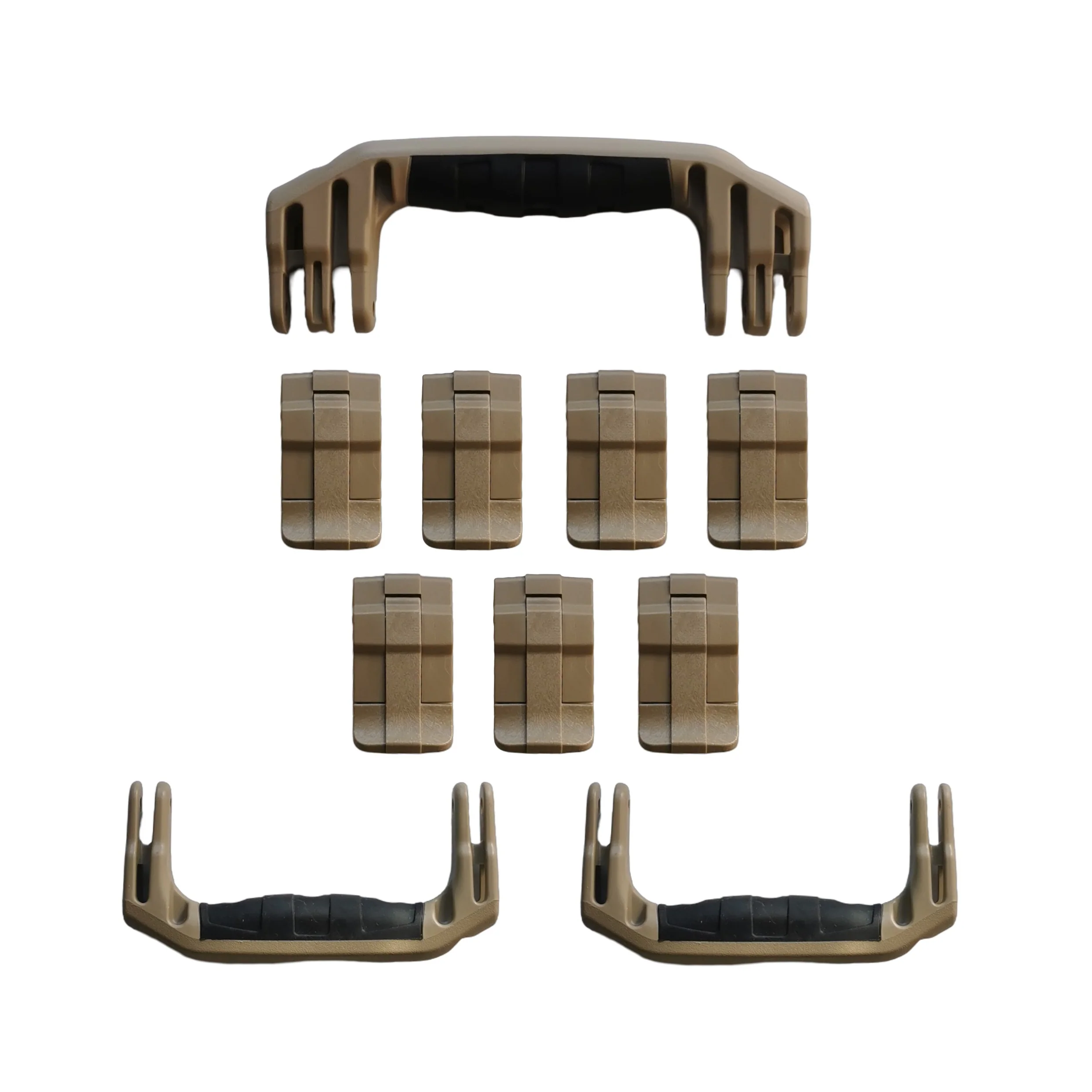 Replacement Latches and Handles Set for Peli 1650 Desert Tan