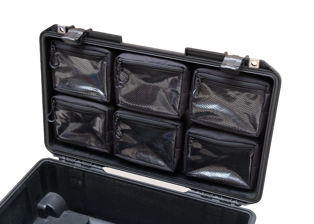 Transparent Lid Pouch Mesh Organizer for Peli Air 1556 - Image 7