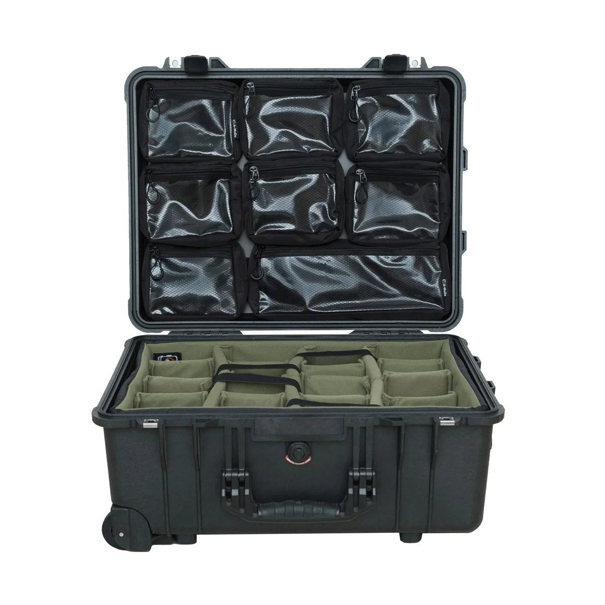 Transparent Lid Pouch Mesh Organizer for Peli Case 1560 - Image 2