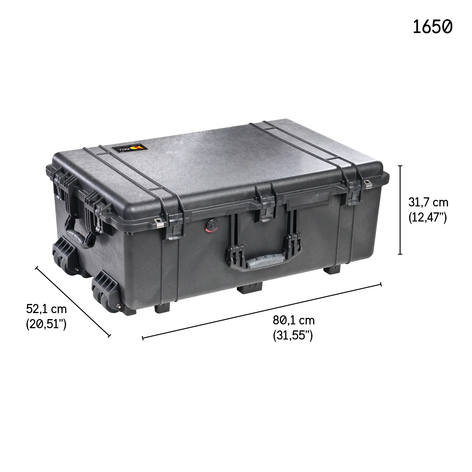 Transport case for 22 pieces of short firearms and 44 magazines - Image 6