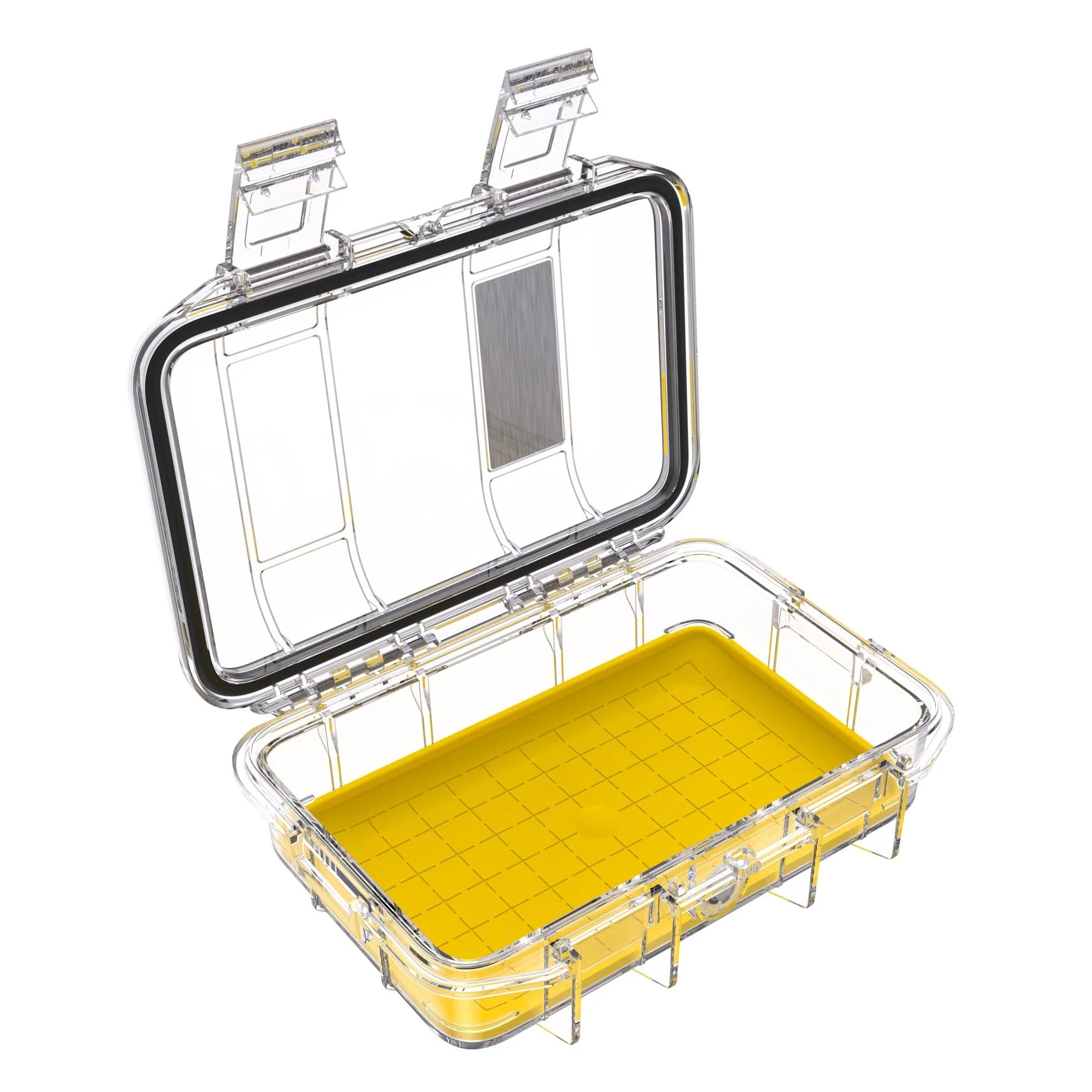 Waterproof Micro Case Peli M40 Clear/Yellow - Image 6