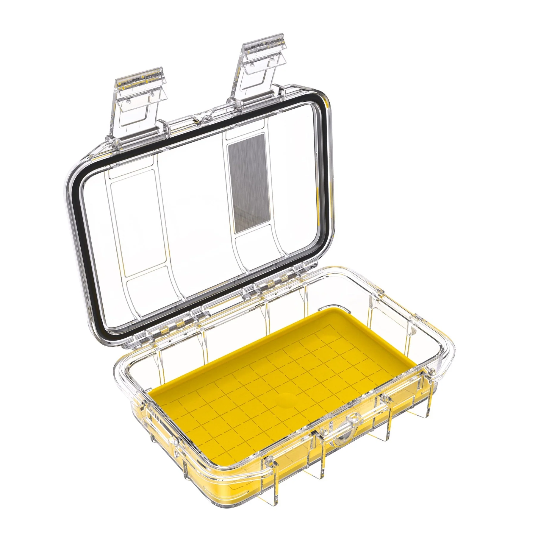 Waterproof Micro Case Peli M40 Clear/Yellow - Image 9