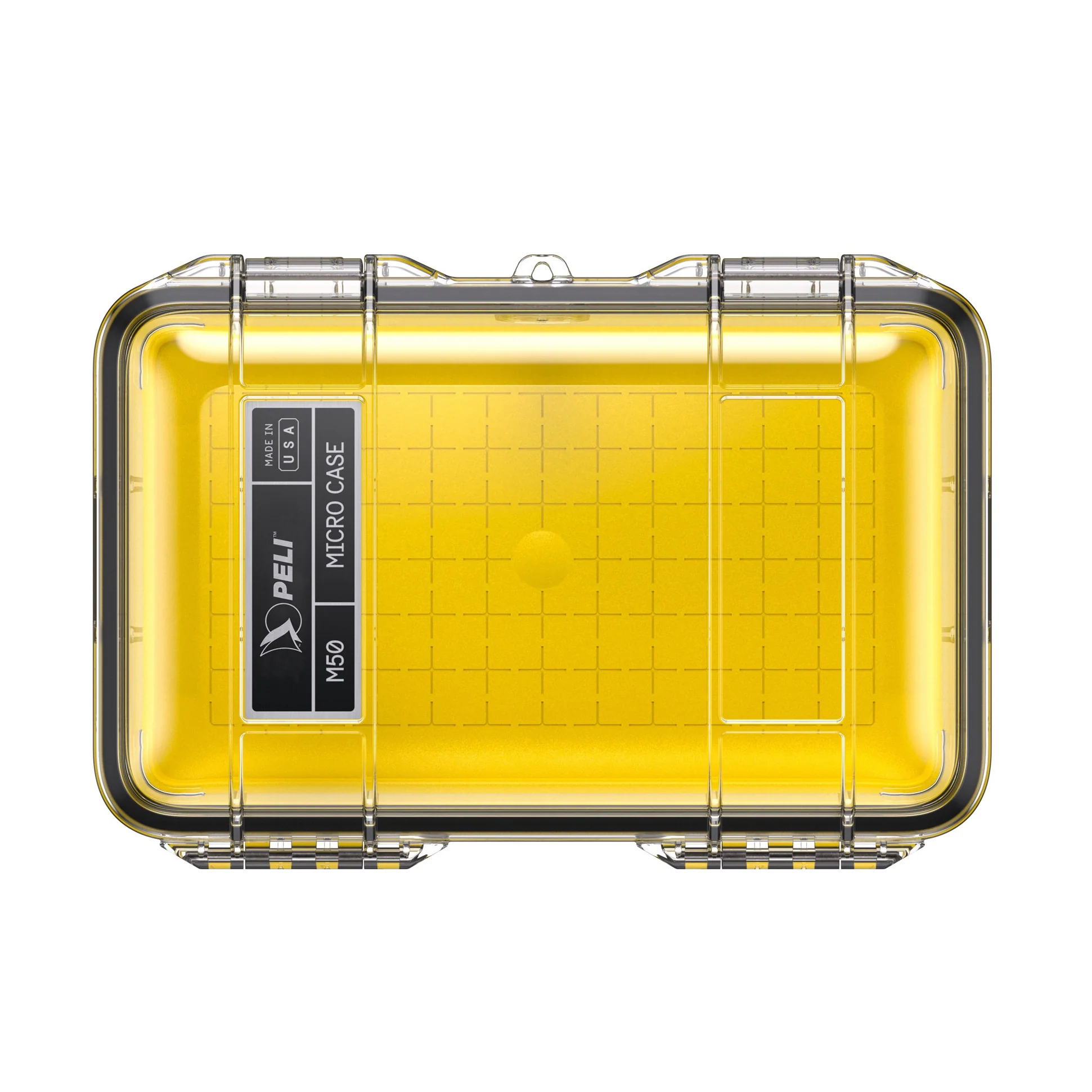 Waterproof Micro Case Peli M50 Clear/Yellow - Image 5